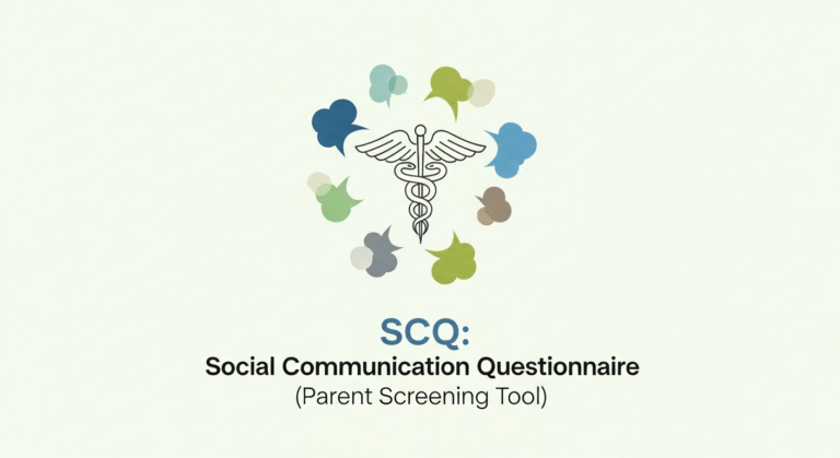 SCQ Social Communication Questionnaire (Parent Screening Tool)